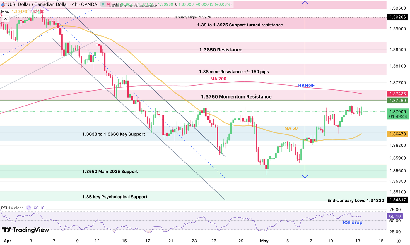 USDCAD 1305